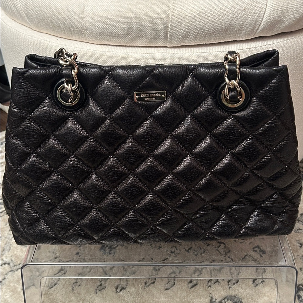 Kate Spade Quilted Class Handbag - Excellent Condition. Like New